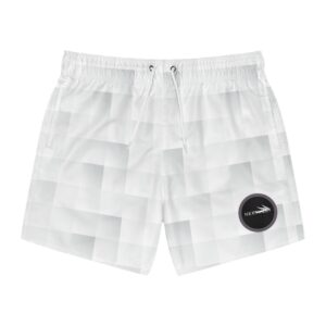 Grey Vex Swim Trunks (AOP) by Nexsweet