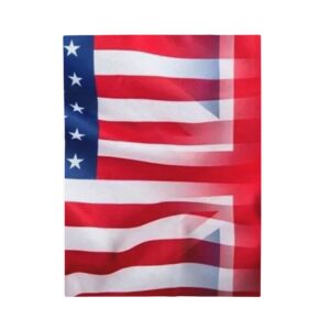 British American Velveteen Plush Blanket