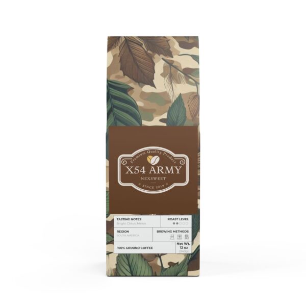X54 Army Colombia Single Origin Coffee (Light-Medium Roast)