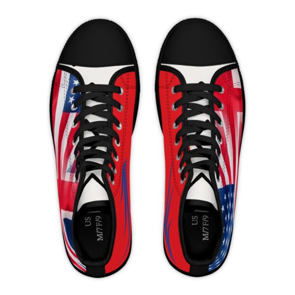 Liberty Men's High Top Sneakers by Nexsweet - Image 6