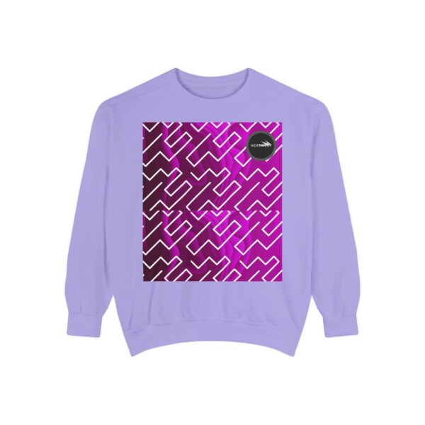 Pinky Zebra Unisex Garment-Dyed Sweatshirt by Nexsweet - Image 21