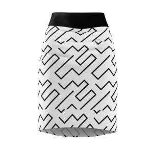 Zebra Women's Pencil Skirt (AOP) by Nexsweet