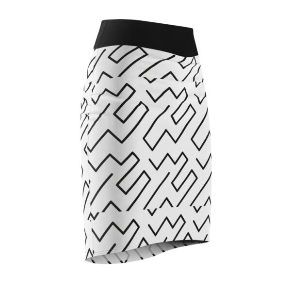 Zebra Women's Pencil Skirt (AOP) by Nexsweet - Image 3