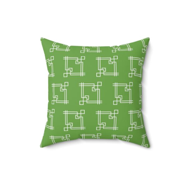 Green Princess Gaia Spun Polyester Square Pillow - Image 5