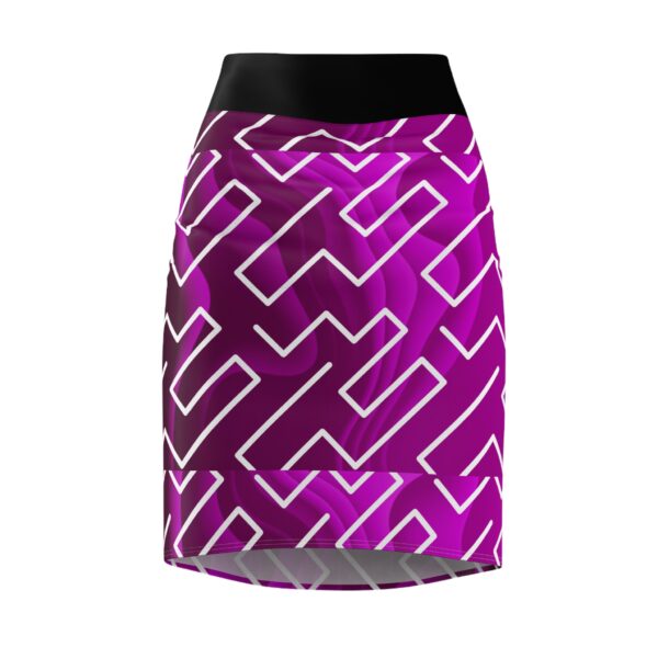 Pinky Python Women's Pencil Skirt (AOP) by Nexsweet