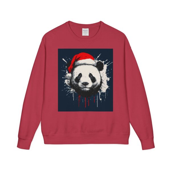 Panda Claus Unisex ComfortWash® Garment Dyed Crewneck Sweatshirt - Image 13