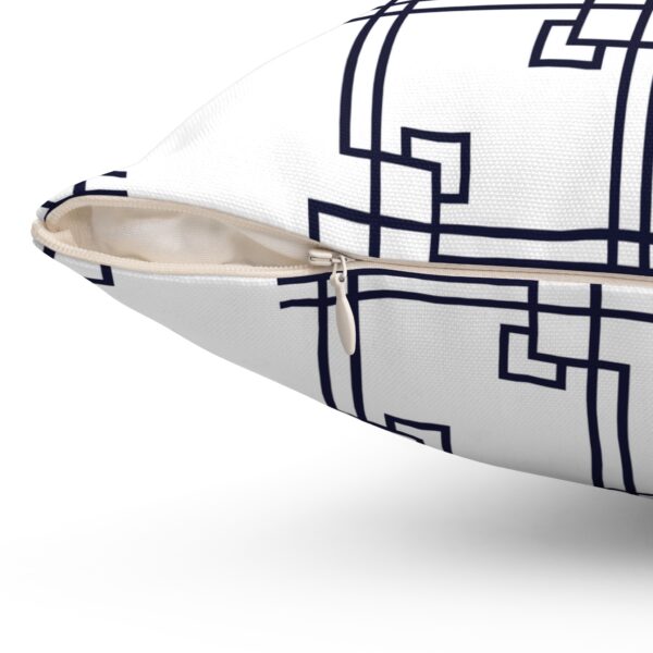 Princess Gaia Spun Polyester Square Pillow - Image 3