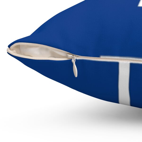 Blue Gaia Spun Polyester Square Pillow - Image 9