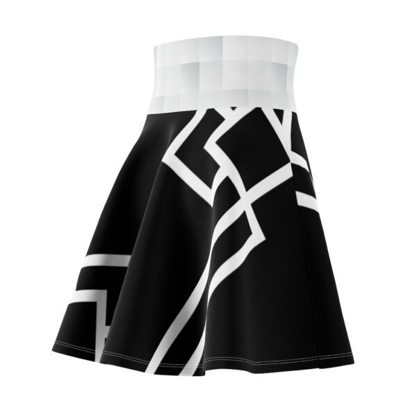 Black Princess Gaia Women's Skater Skirt (AOP) - Image 4
