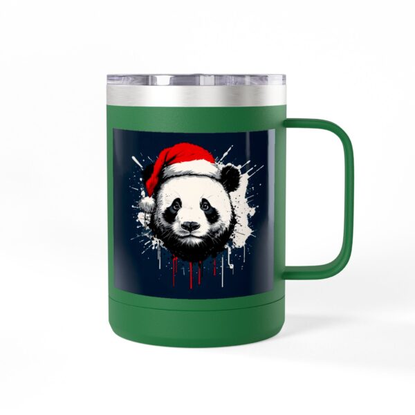 Panda Claus Coffee Mug Tumbler, 15oz - Image 10