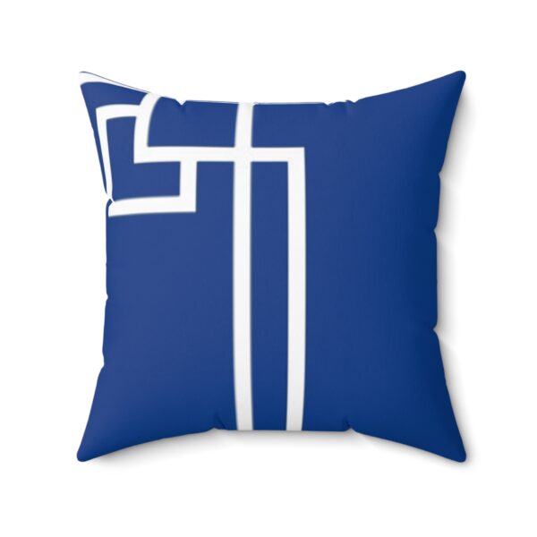 Blue Gaia Spun Polyester Square Pillow - Image 11