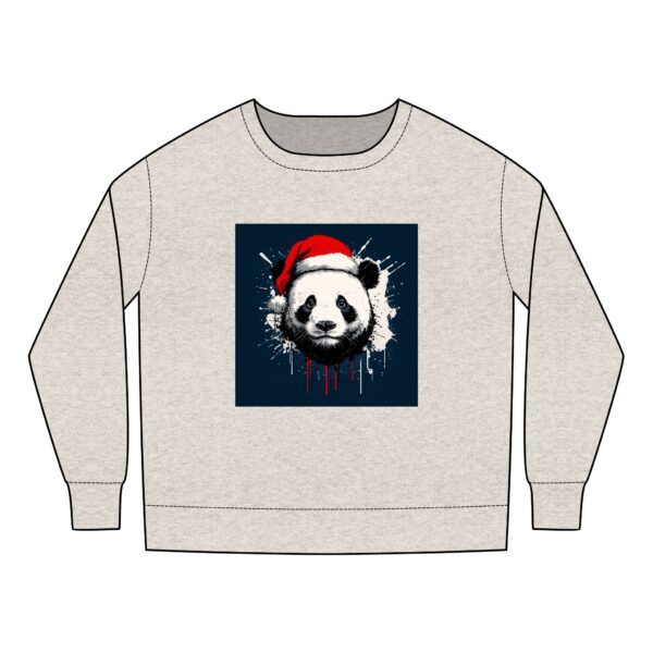 Panda Claus Toddler Sweatshirt by Nexsweet