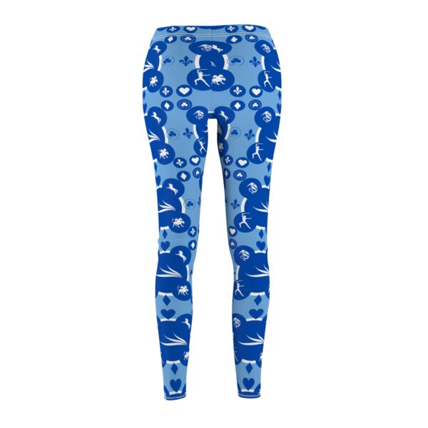 Women's Cut & Sew Casual Leggings (AOP) by Nexsweet - Image 2
