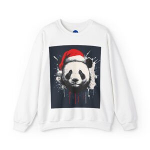 Panda Claus Sweatshirt: Unisex, Heavy