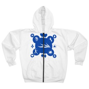 Royal Unisex Nexsweet Zip Hoodie (AOP)