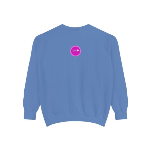 Pinky Zebra Unisex Garment-Dyed Sweatshirt by Nexsweet - Image 14