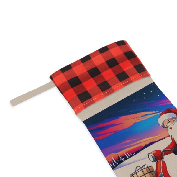 Rebel Santa Claus Christmas Stocking - Image 3