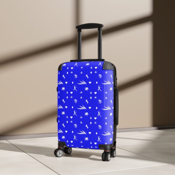 Blue Royal Swallow Suitcase by Nexsweet - Image 4