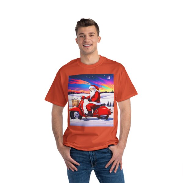 Rebel Santa Claus X Beefy-T®  Short-Sleeve T-Shirt - Image 3