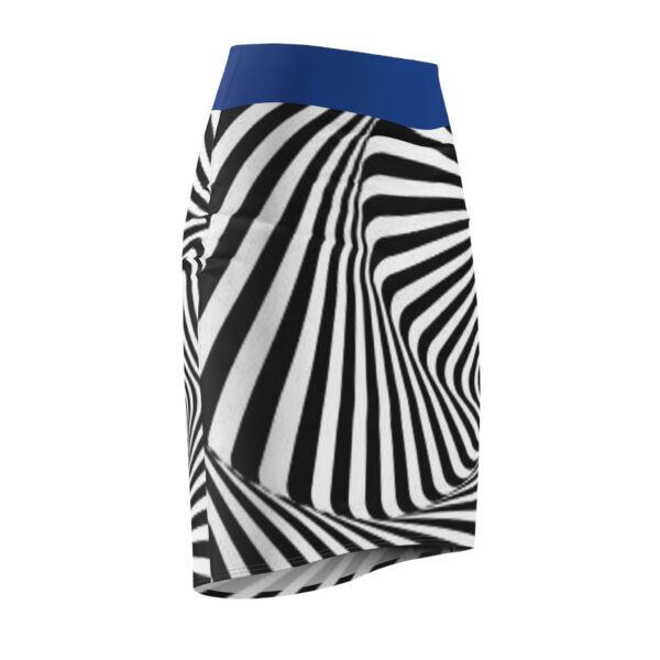 Silent Zebra Women's Pencil Skirt (AOP) - Image 3