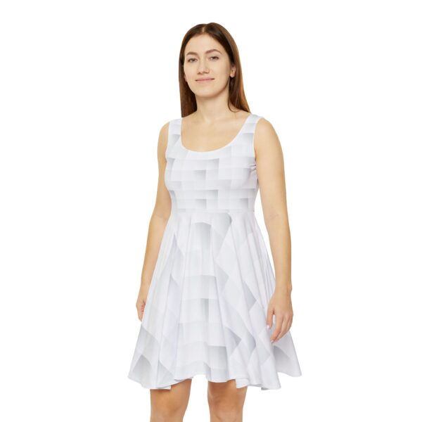 Grey Vex Women's Skater Dress (AOP) by Nexsweet - Image 3