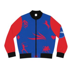 British Royal Women's Bomber Jacket (AOP)