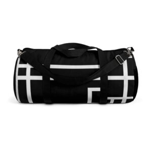 Black Gaia Duffel Bag by Nexsweet