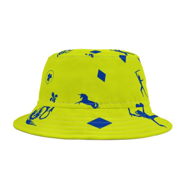 Yellow Caesar Bucket Hat (AOP) - Image 2