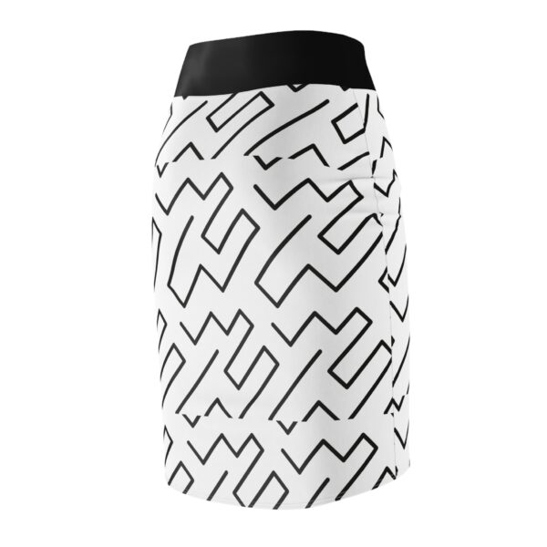 Zebra Women's Pencil Skirt (AOP) by Nexsweet - Image 4