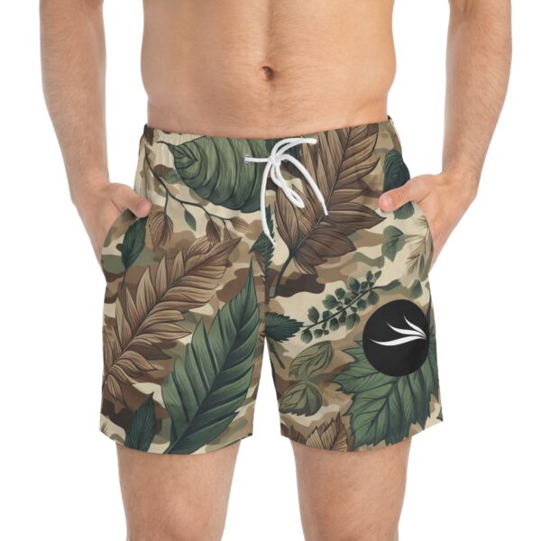X54 Army Swim Trunks (AOP) by Nexsweet - Image 3
