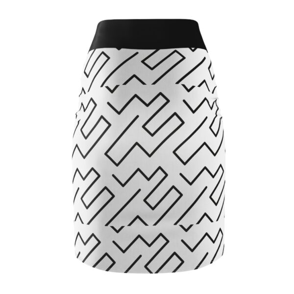 Zebra Women's Pencil Skirt (AOP) by Nexsweet - Image 2