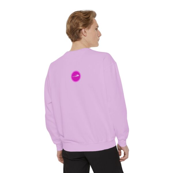 Pinky Zebra Unisex Garment-Dyed Sweatshirt by Nexsweet - Image 28