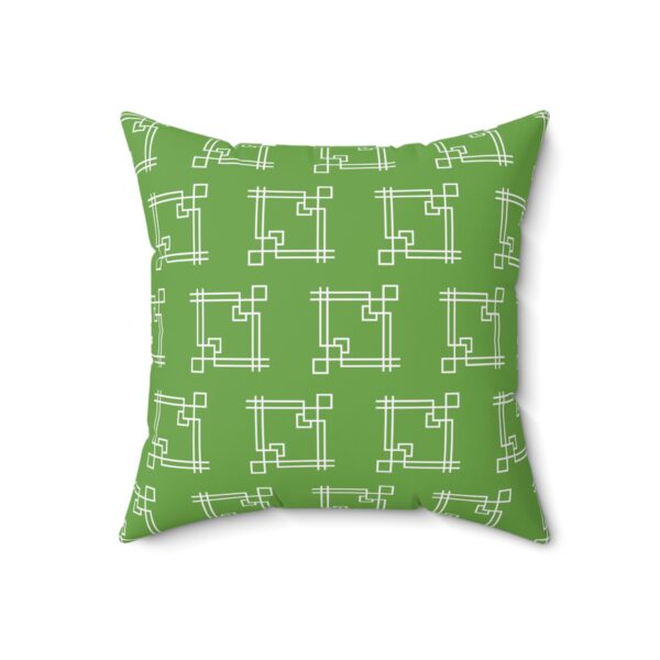 Green Princess Gaia Spun Polyester Square Pillow - Image 7