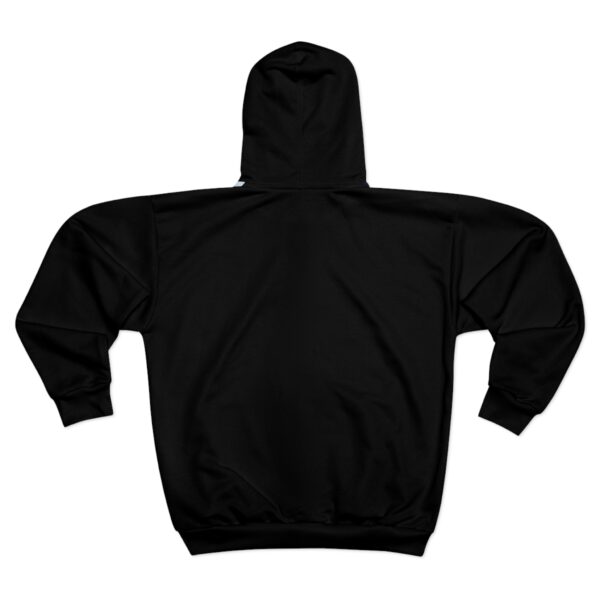 NXST Multicolor Damier Unisex Zip Hoodie (AOP) - Image 2