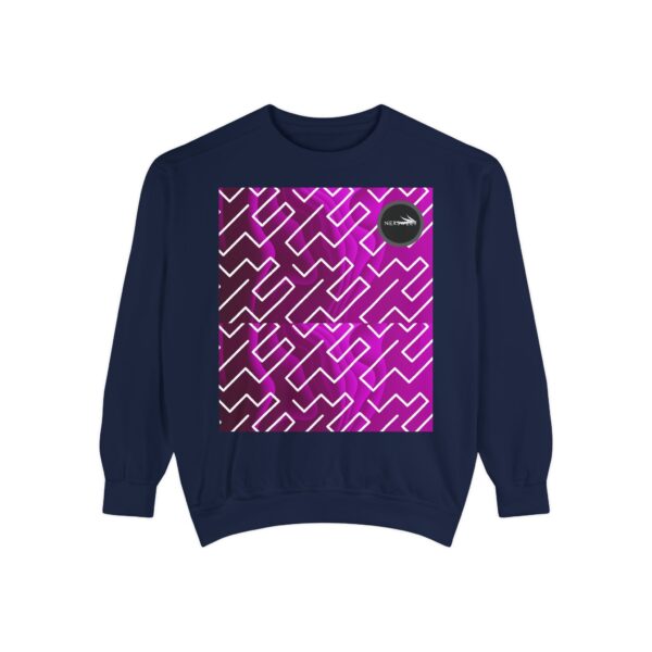 Pinky Zebra Unisex Garment-Dyed Sweatshirt by Nexsweet - Image 17