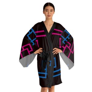 Gaia Lolango Long Sleeve Kimono Robe (AOP) by Nexsweet