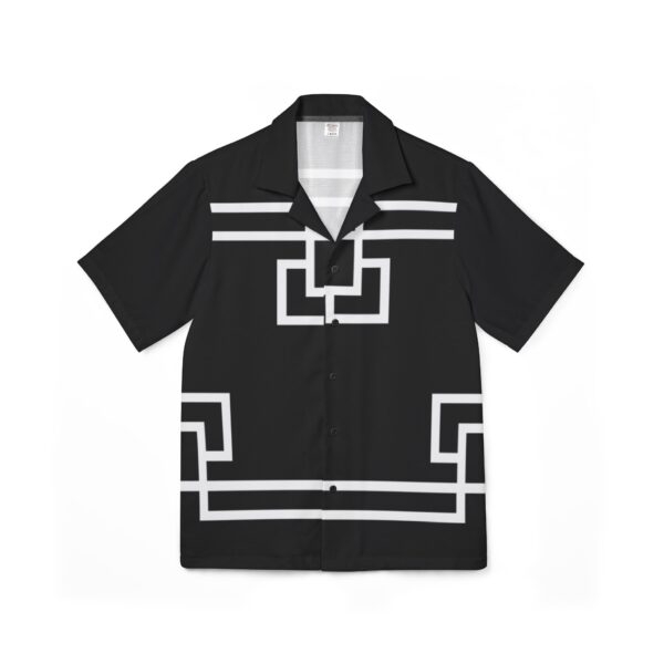 Black Gaia Men's Hawaiian Camp Shirt (AOP)
