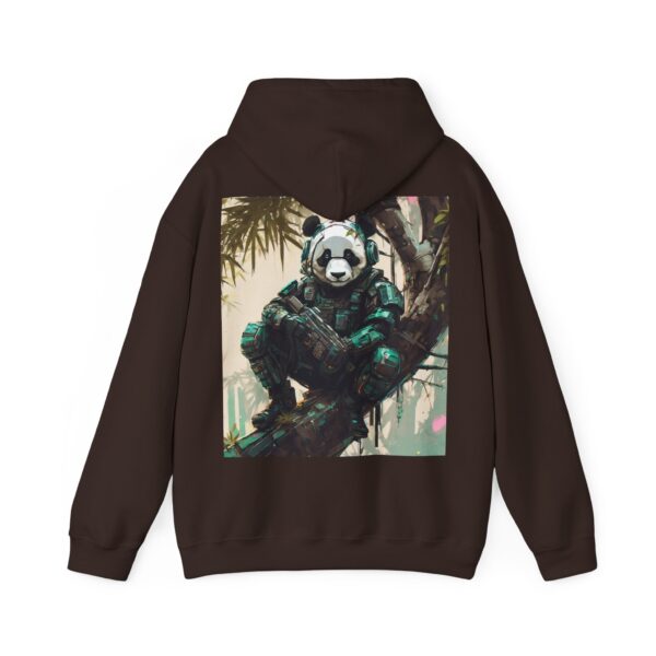 Cyborg Panda Unisex Heavy Blend™ Hooded Sweatshirt by Nexsweet - Image 22