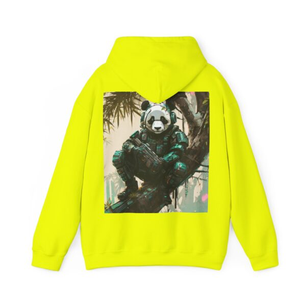 Cyborg Panda Unisex Heavy Blend™ Hooded Sweatshirt by Nexsweet - Image 26