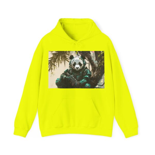 Cyborg Panda Unisex Heavy Blend™ Hooded Sweatshirt by Nexsweet - Image 25