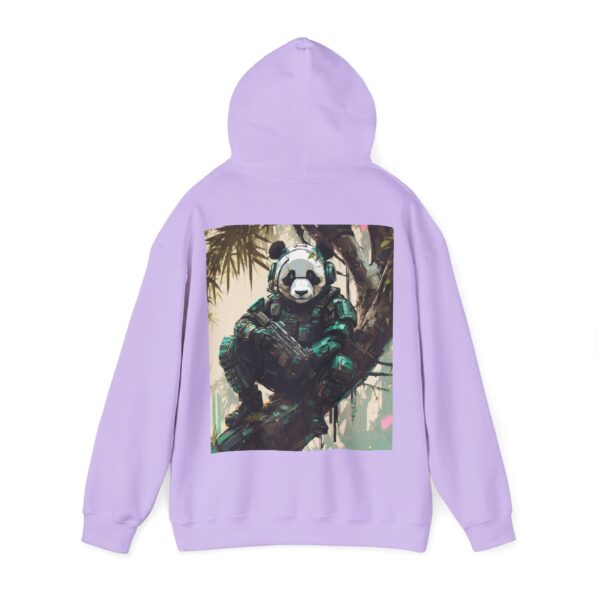 Cyborg Panda Unisex Heavy Blend™ Hooded Sweatshirt by Nexsweet - Image 51