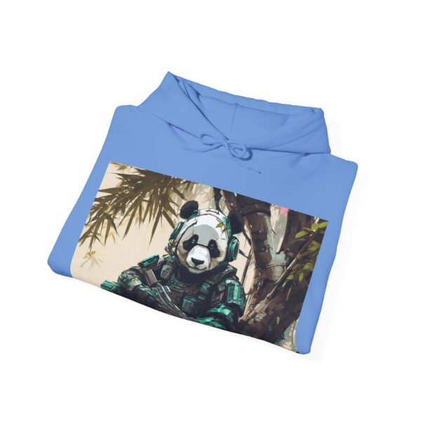 Cyborg Panda Unisex Heavy Blend™ Hooded Sweatshirt by Nexsweet - Image 40