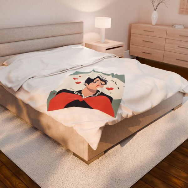 Kyoto Boyfriend Velveteen Plush Blanket - Image 4