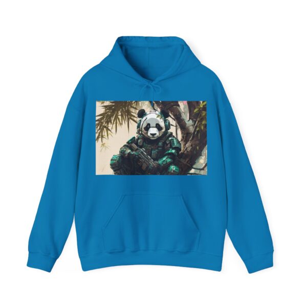 Cyborg Panda Unisex Heavy Blend™ Hooded Sweatshirt by Nexsweet - Image 41