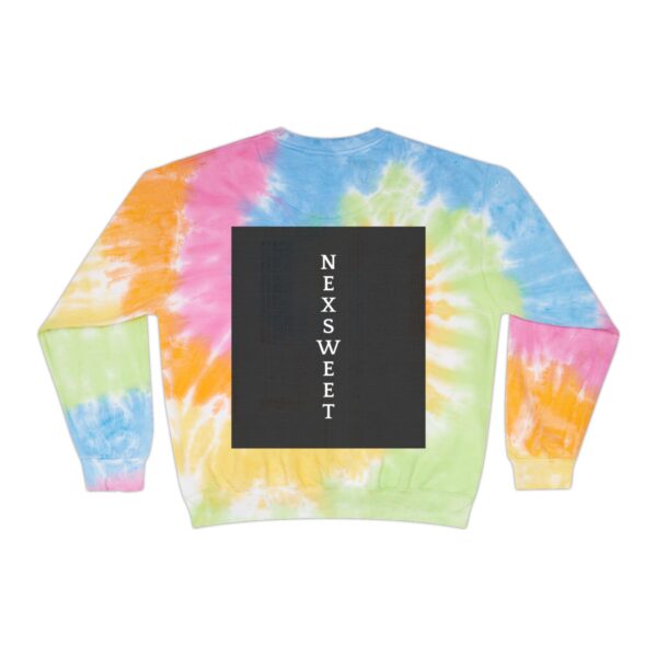 Panda Claus DTG Unisex Tie-Dye Sweatshirt - Image 10