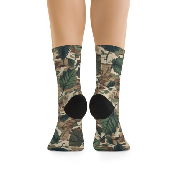 X54 Army Recycled Poly Socks by Nexsweet - Image 2
