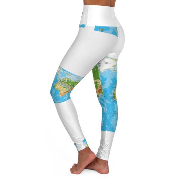 Twisted World High Waisted Yoga Leggings (AOP) by Nexsweet - Image 3