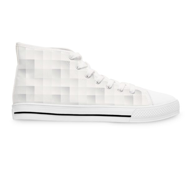 Grey Vex Men's High Top Sneakers by Nexsweet - Image 4