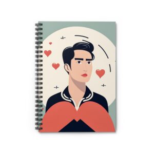 Kyoto Boyfriend Spiral Notebook - Ruled Line