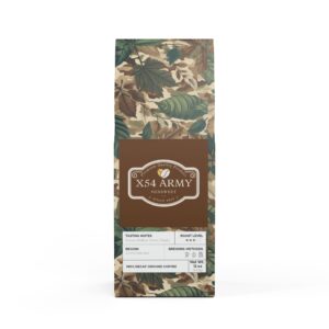 X54 Army Trapper Peak Decaf Coffee Blend (Medium Roast)